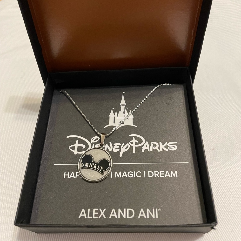 Alex and Ani Disney Mickey Necklace